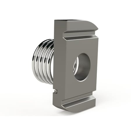 Saginaw Control & Engineering Channel Nut, 8 in. H x 5 in. W x 1 in. L, 20 PK SCE-PS3816CN